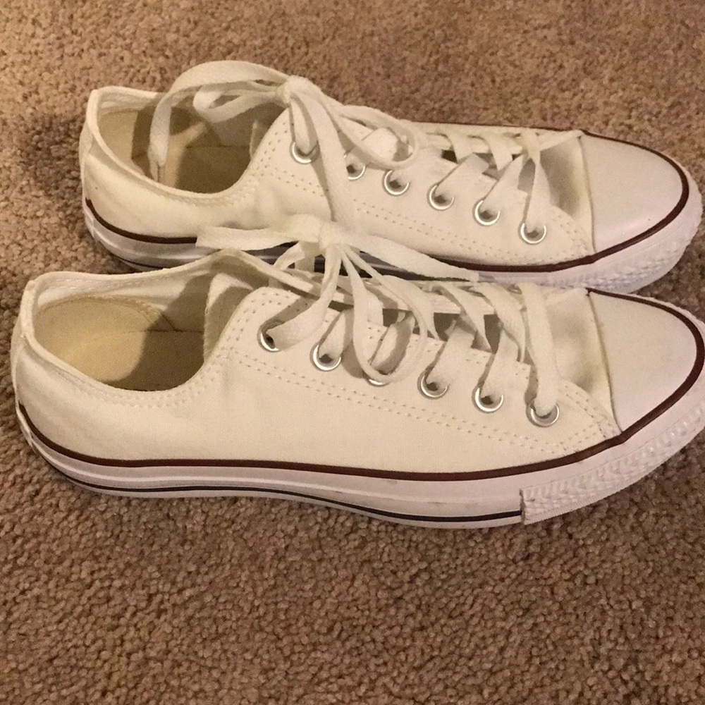 Converse all star white size 7.5 women's
